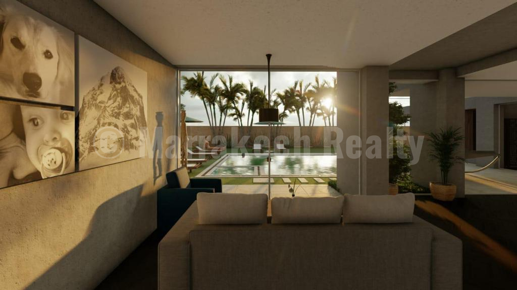 Belles villas neuves à proximité de Marrakech