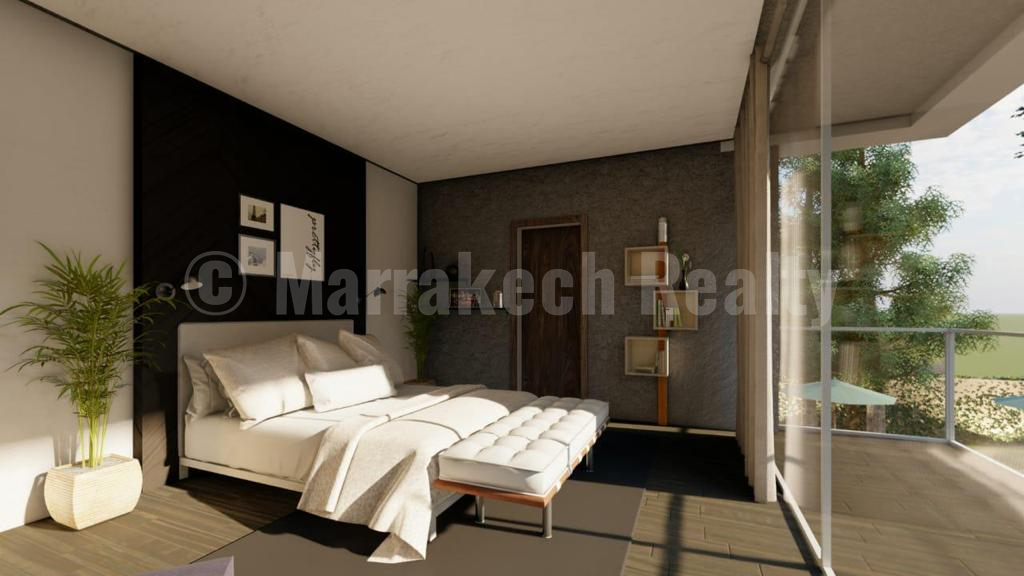 Belles villas neuves à proximité de Marrakech