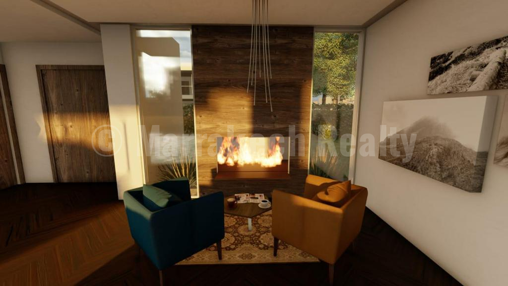 Belles villas neuves à proximité de Marrakech