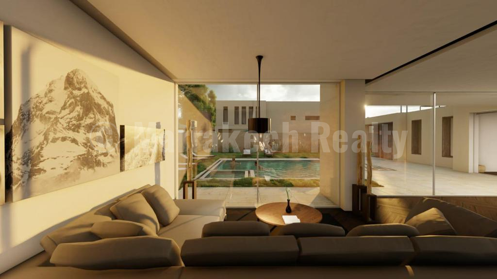 Belles villas neuves à proximité de Marrakech