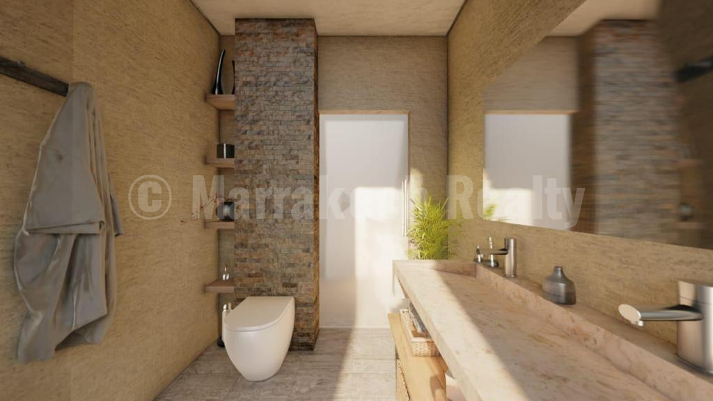 Belles villas neuves à proximité de Marrakech