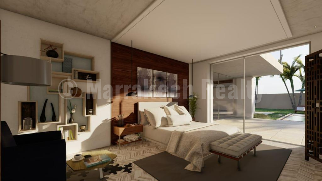 Belles villas neuves à proximité de Marrakech