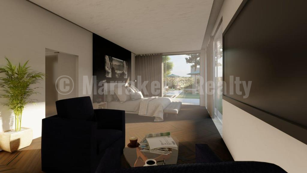 Belles villas neuves à proximité de Marrakech