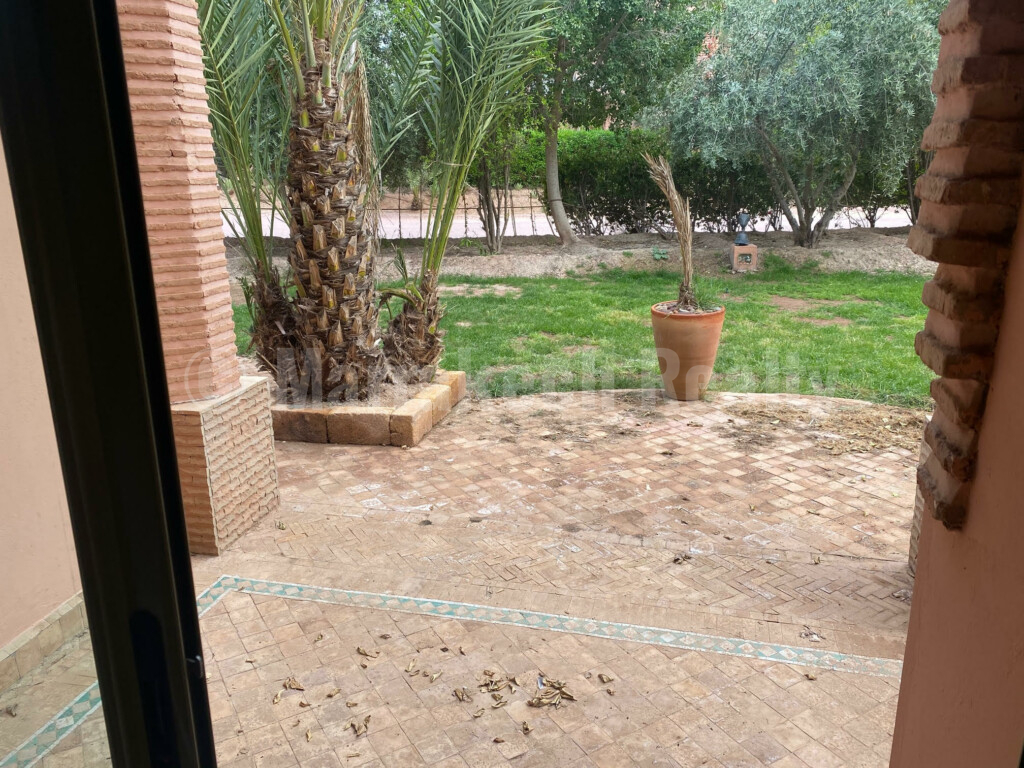 Bel appartement avec terrasse en Palmeraie de Marrakech