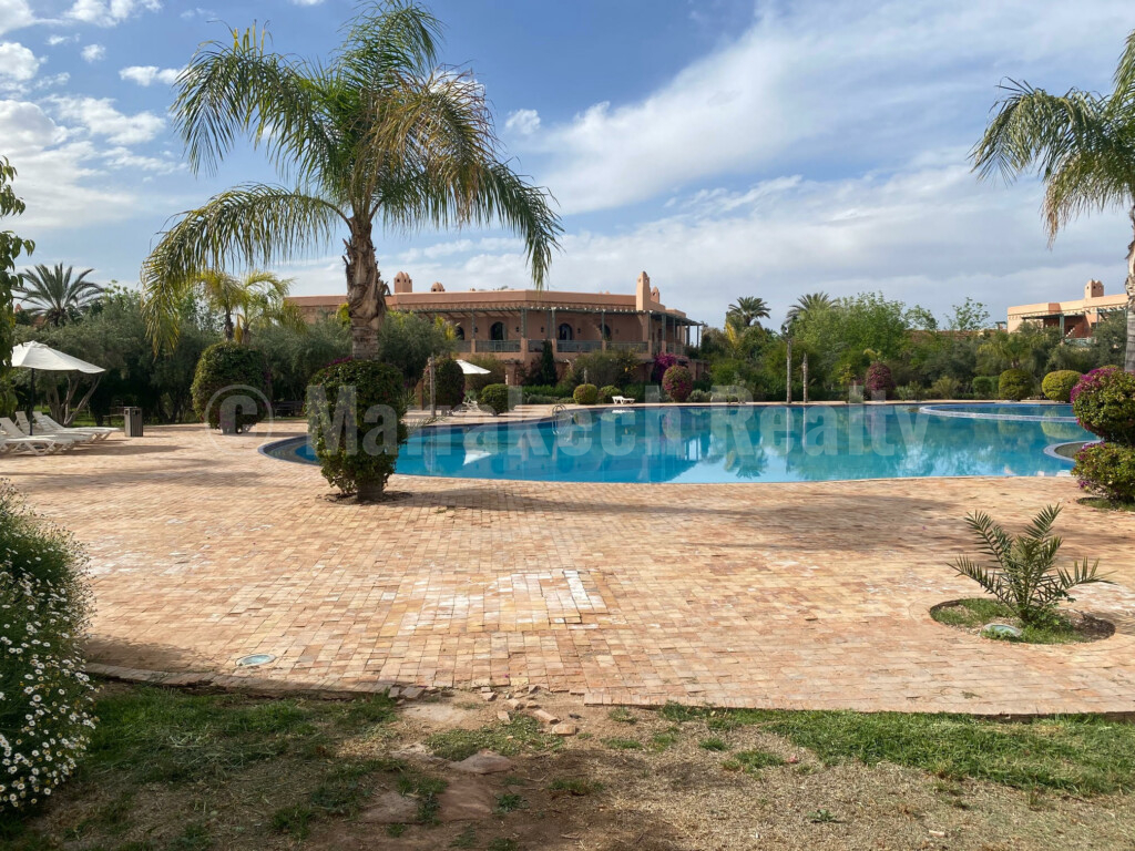 Bel appartement avec terrasse en Palmeraie de Marrakech