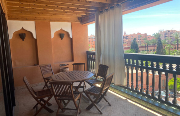 A favourite: this large 2 bedroom apartment with terrace close to Majorelle