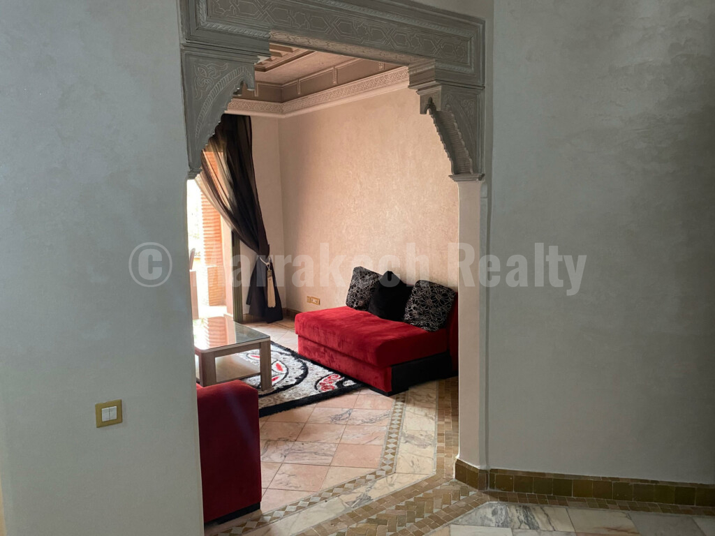 Bel appartement avec terrasse en Palmeraie de Marrakech