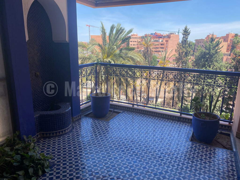Coup de coeur: superbe appartement avec terrasse proche de Majorelle