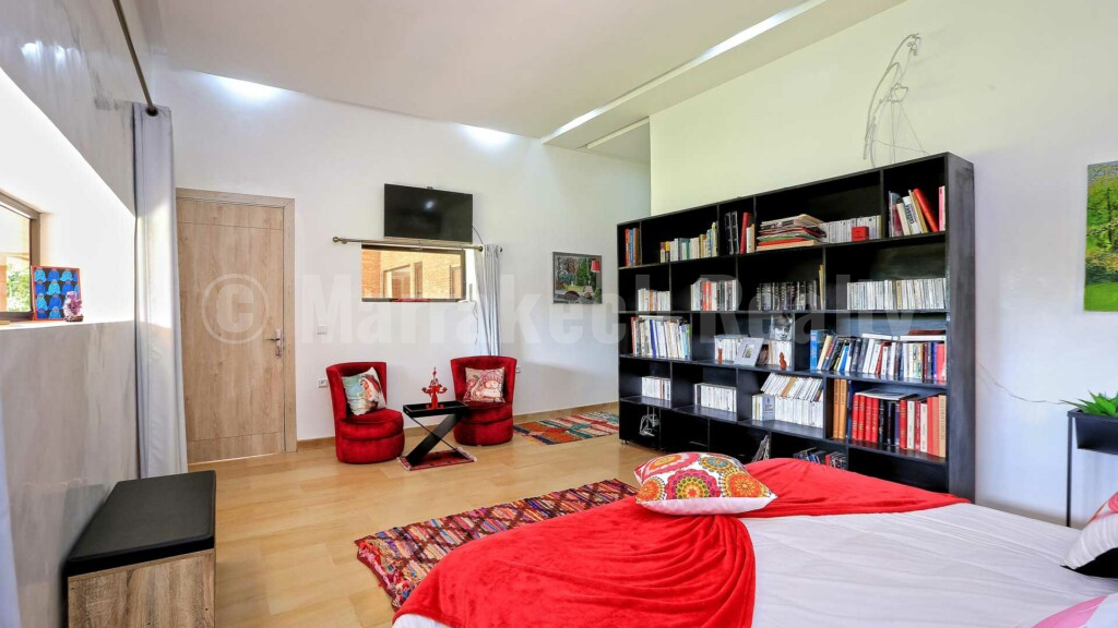 Belle villa de 5 chambres avec superbe vue dans un domaine golfique