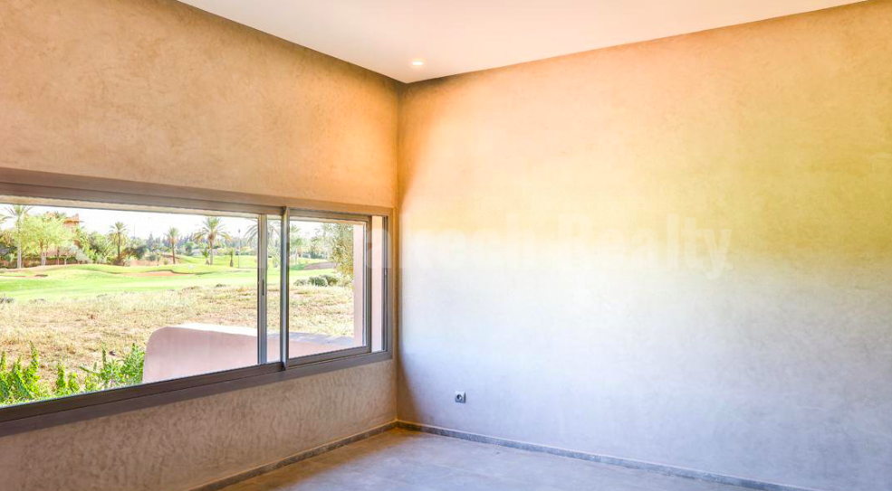 Belle villa contemporaine en première ligne sur golf
