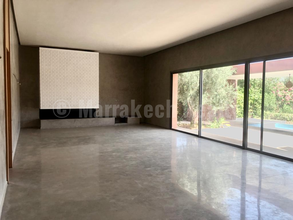 Belle villa contemporaine en première ligne sur golf