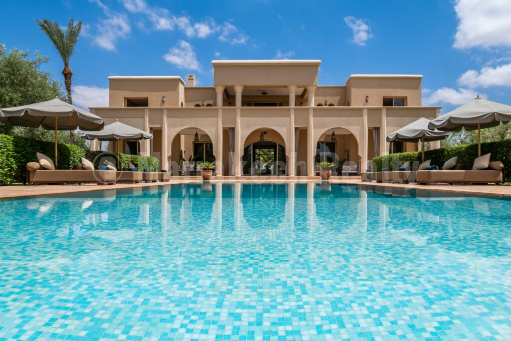 Superbe villa à vendre en Palmeraie de Marrakech