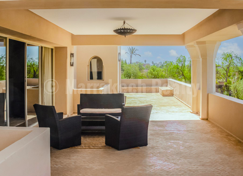 Superbe villa à vendre en Palmeraie de Marrakech