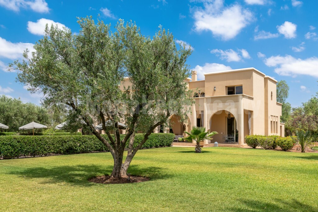 Superbe villa à vendre en Palmeraie de Marrakech