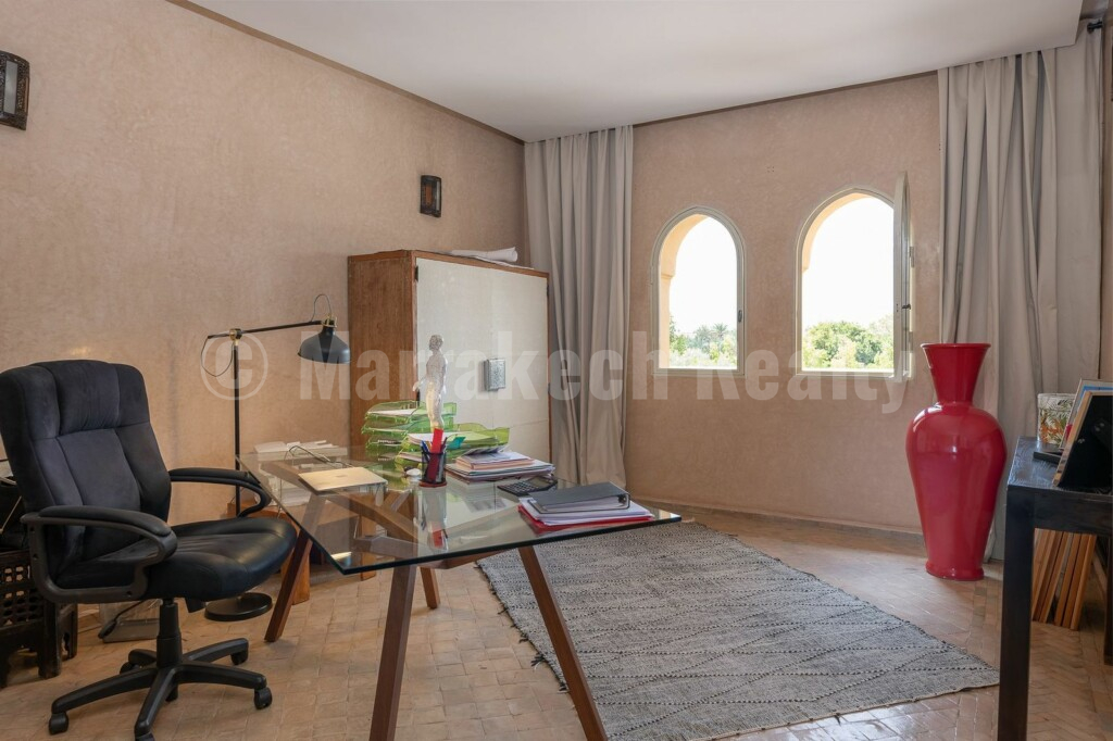 Superbe villa à vendre en Palmeraie de Marrakech