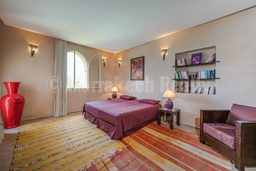 Superbe villa à vendre en Palmeraie de Marrakech