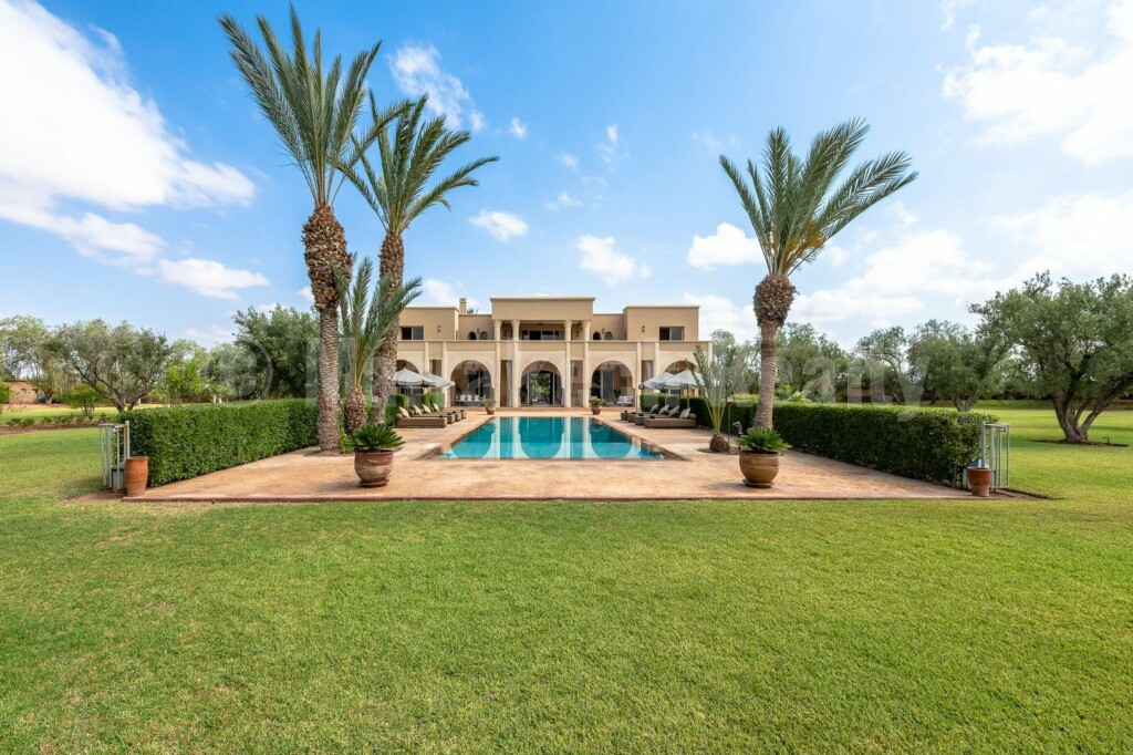 Superbe villa à vendre en Palmeraie de Marrakech