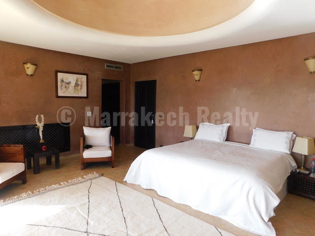 Superbe villa à vendre en Palmeraie de Marrakech
