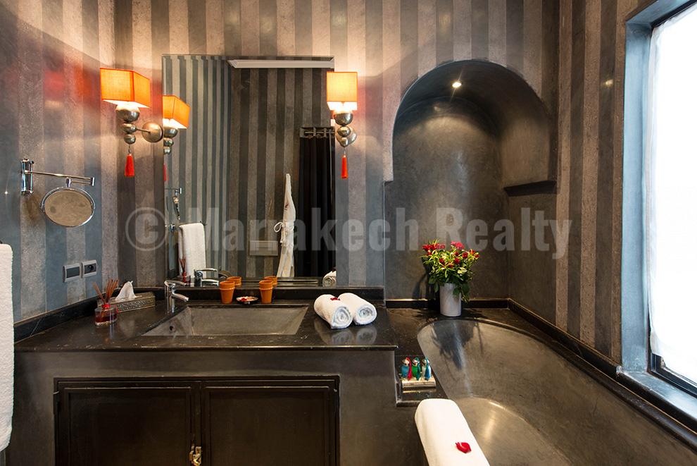 Beau Riad Maison d’Hôtes de 6 chambres avec piscine chauffée et spa