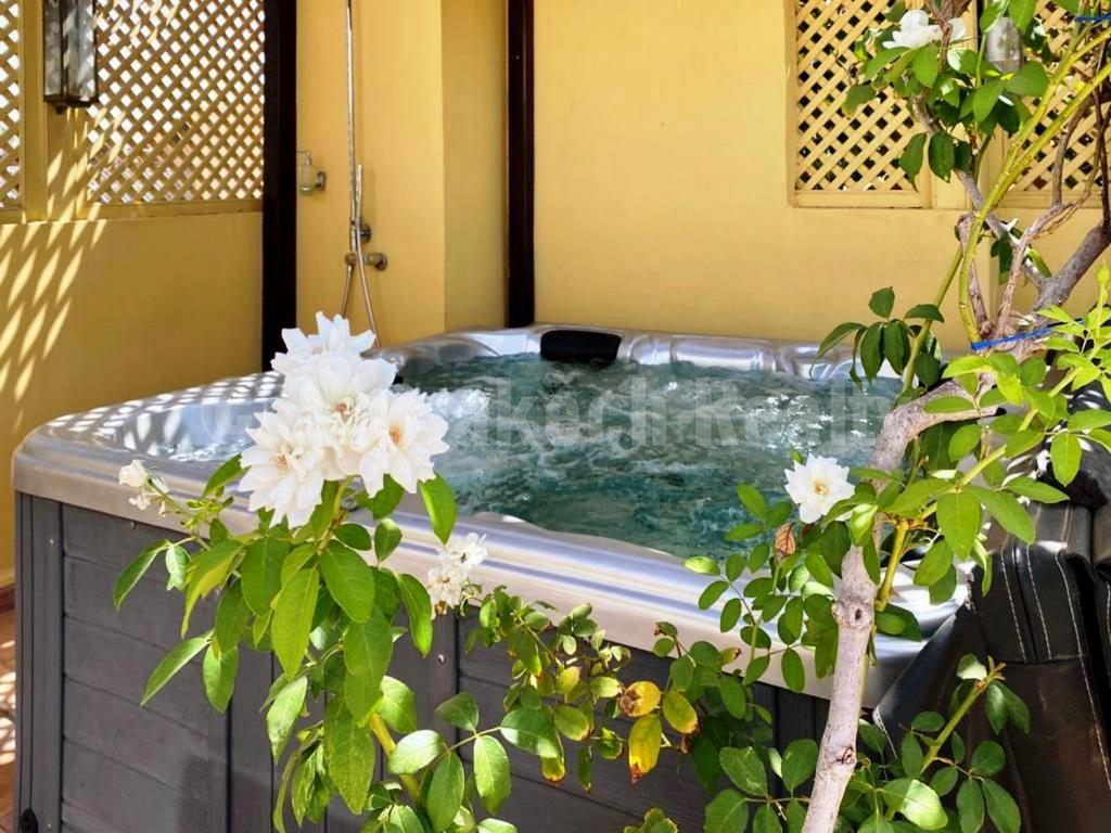 Beau Riad Maison d’Hôtes de 6 chambres avec piscine chauffée et spa