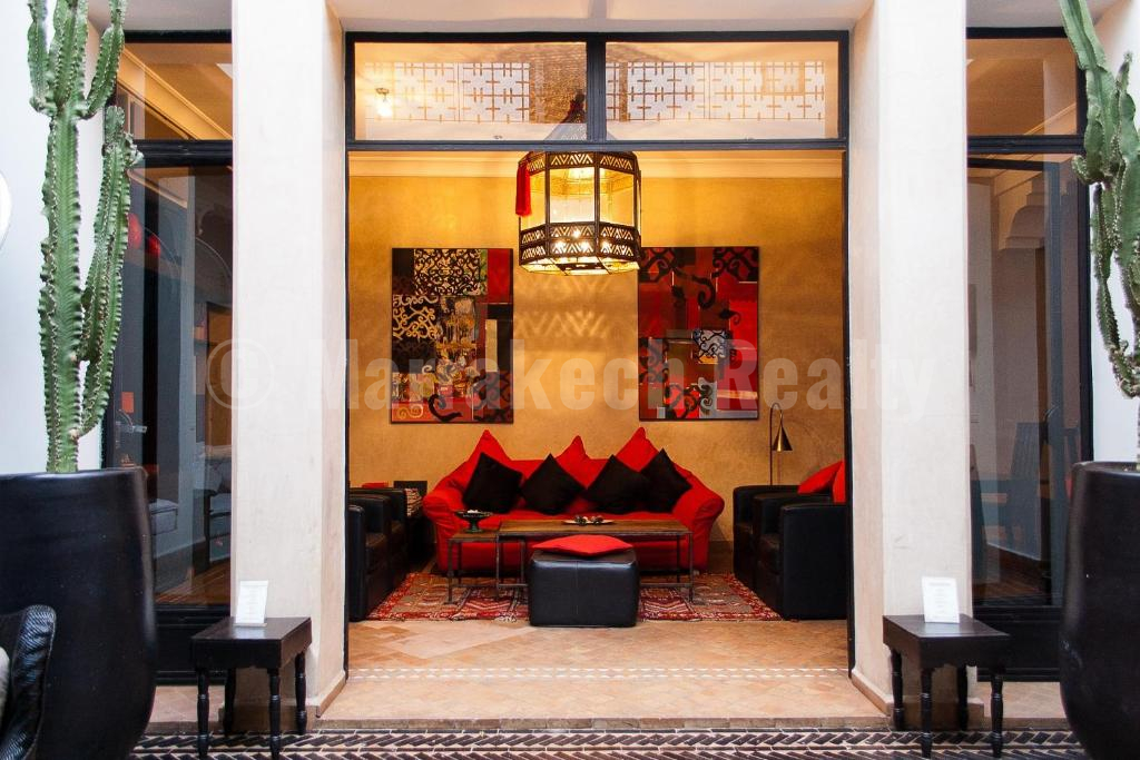 Beau Riad Maison d’Hôtes de 6 chambres avec piscine chauffée et spa