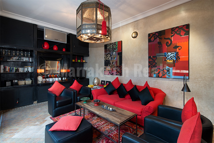 Beau Riad Maison d’Hôtes de 6 chambres avec piscine chauffée et spa