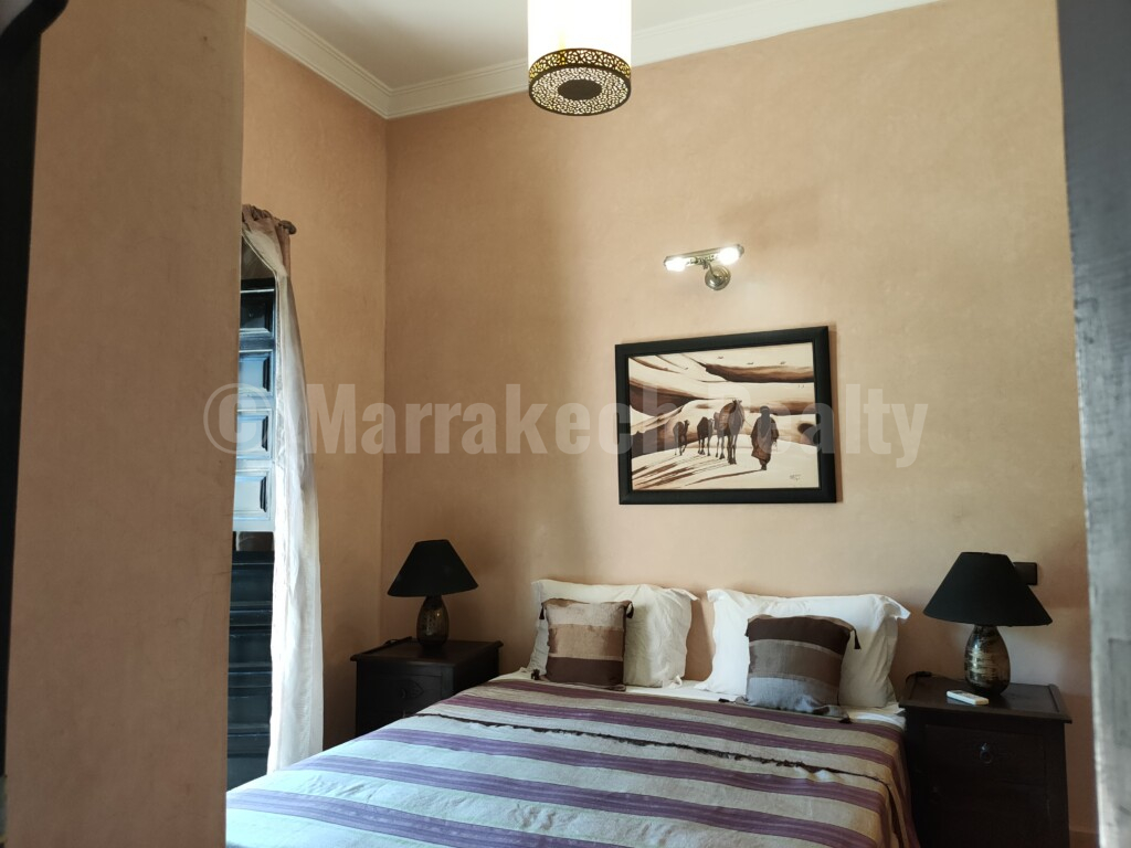 3 bedroom Riad Villa nestled in a very pretty estate close to the center of Marrakech