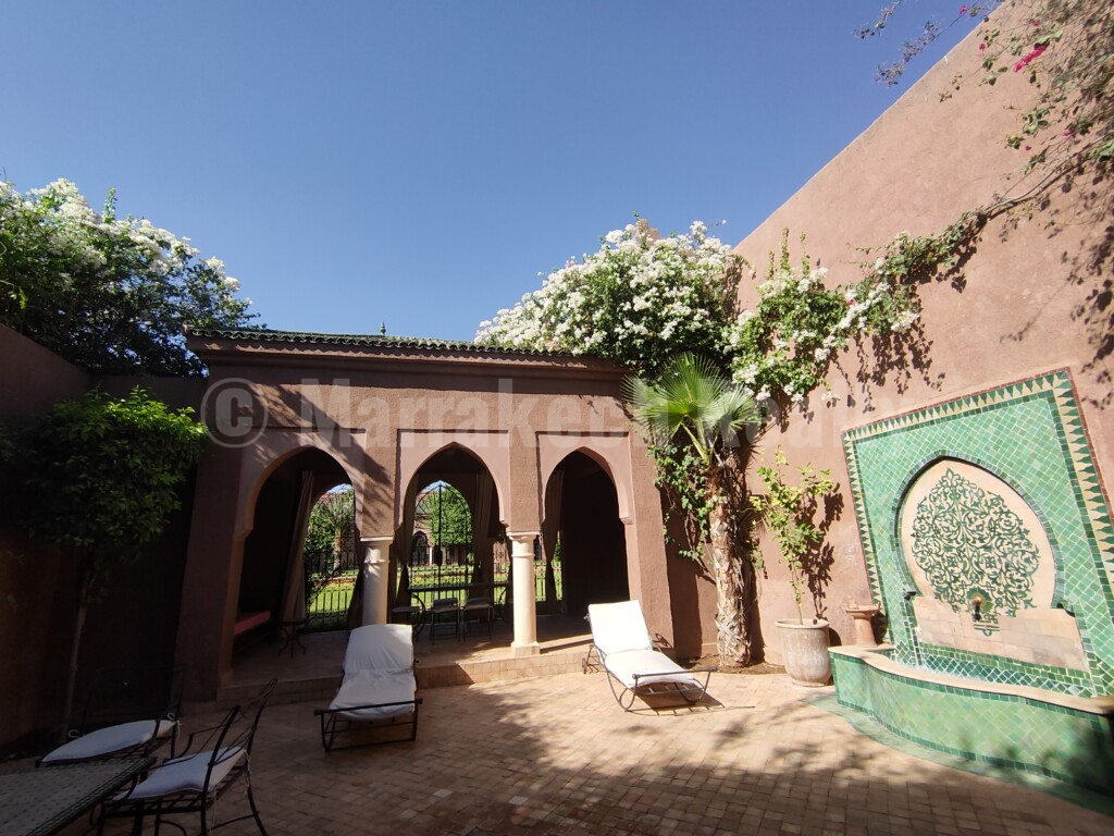 Villa Riad de 3 chambres nichée dans un très joli domaine proche du centre de Marrakech