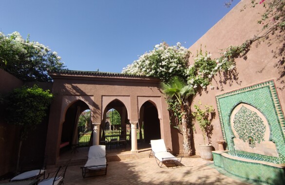 3 bedroom Riad Villa nestled in a very pretty estate close to the center of Marrakech