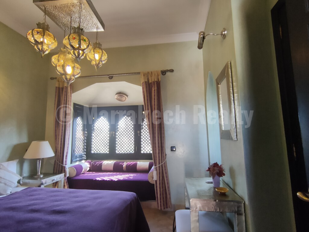 3 bedroom Riad Villa nestled in a very pretty estate close to the center of Marrakech