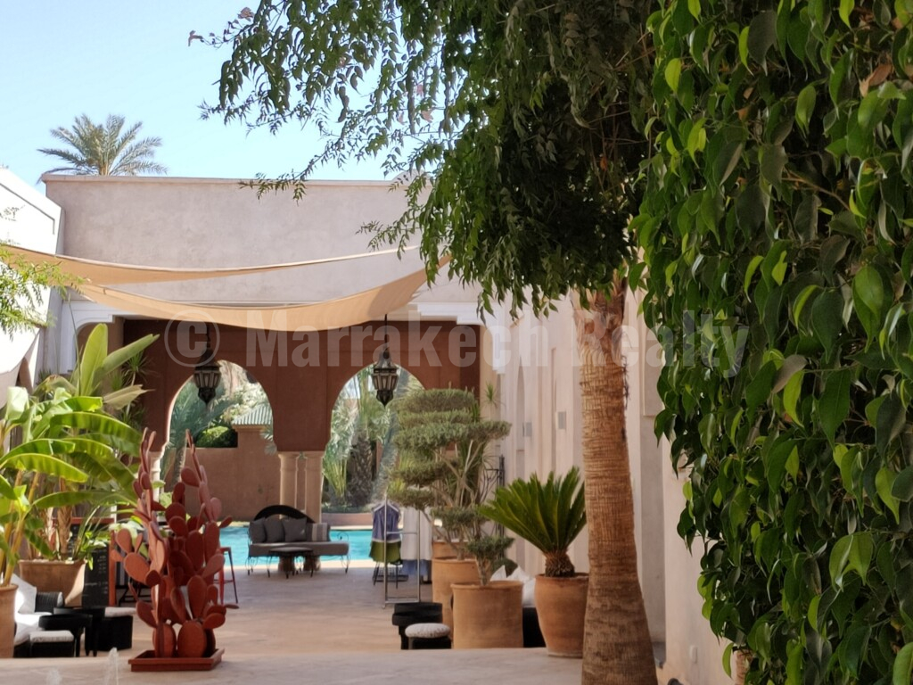 3 bedroom Riad Villa nestled in a very pretty estate close to the center of Marrakech