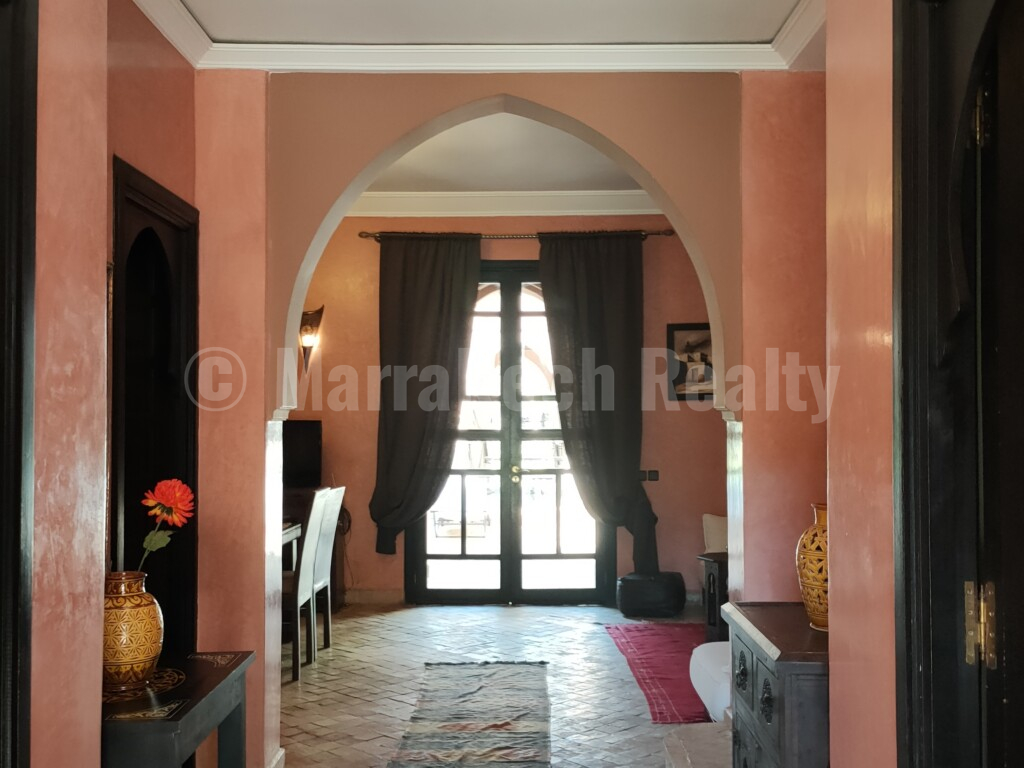 3 bedroom Riad Villa nestled in a very pretty estate close to the center of Marrakech