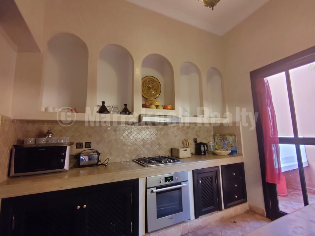 3 bedroom Riad Villa nestled in a very pretty estate close to the center of Marrakech
