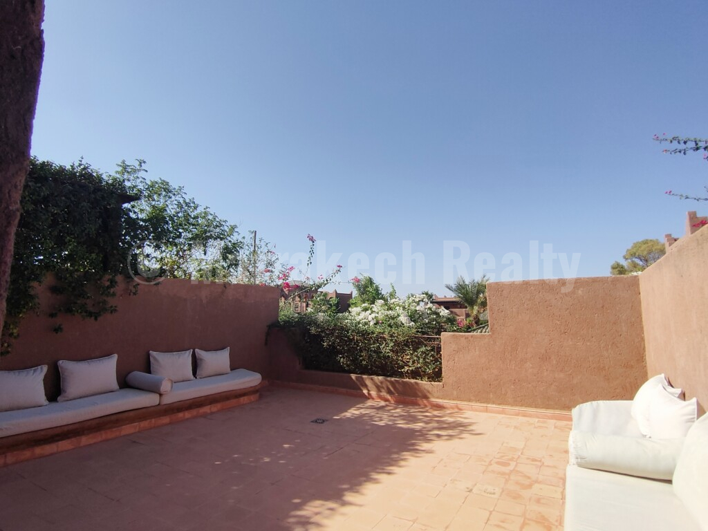 3 bedroom Riad Villa nestled in a very pretty estate close to the center of Marrakech