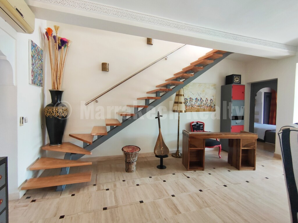 Beau duplex de 3 chambres à louer dans un domaine sécurisé
