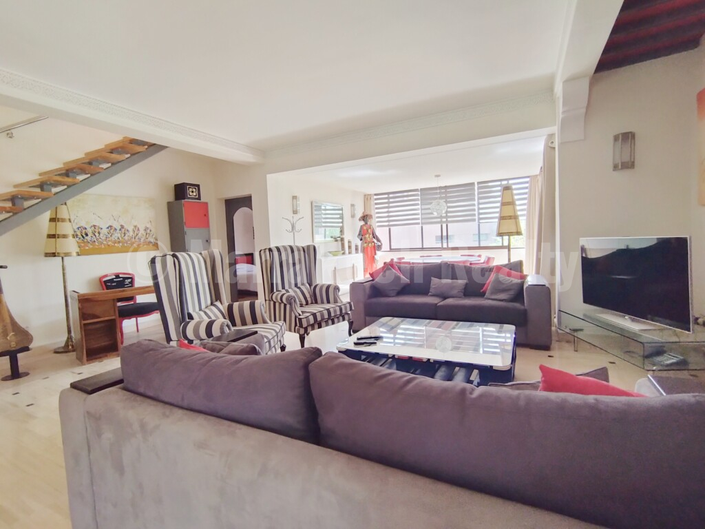 Standout 3 bedroom duplex apartment for rent in a gated community