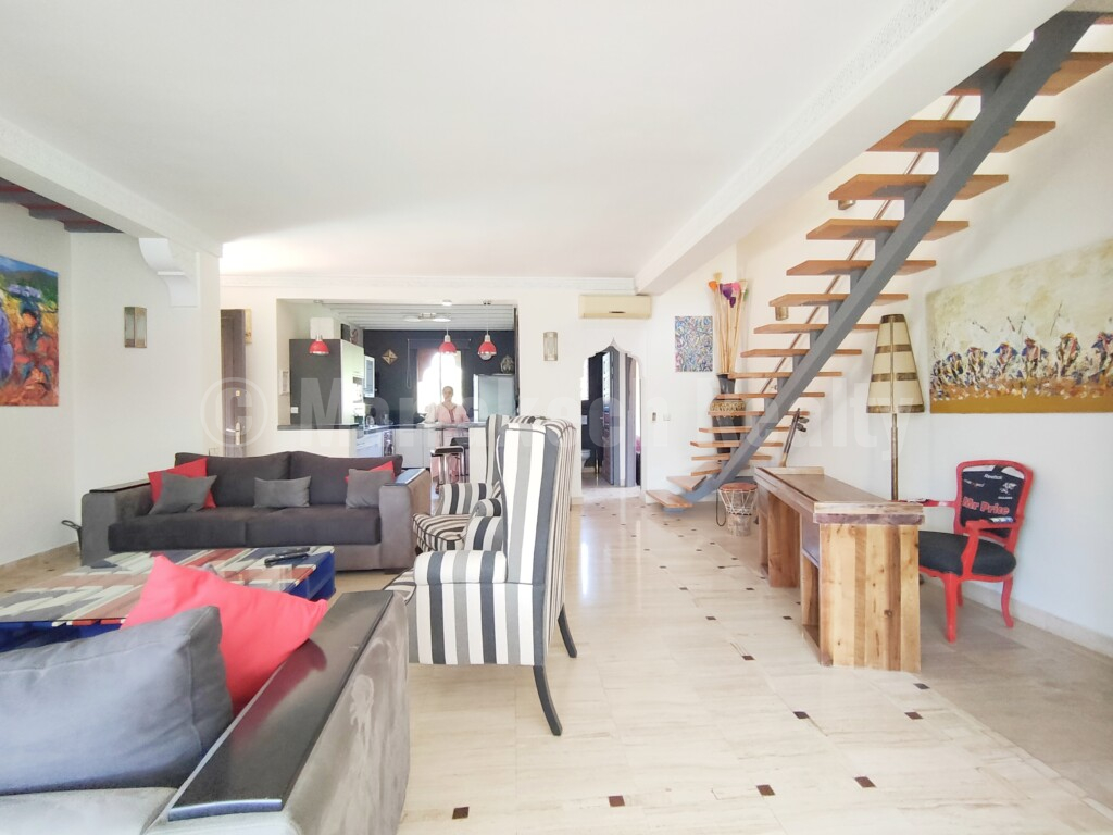 Standout 3 bedroom duplex apartment for rent in a gated community