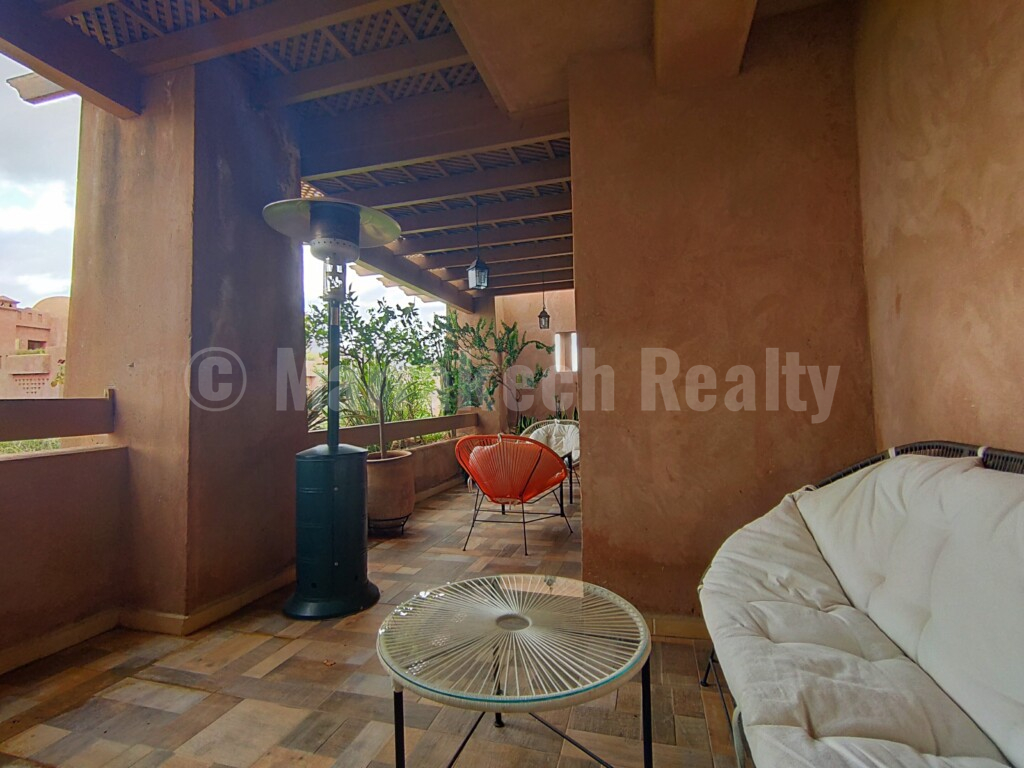 Lumineux duplex de 3 chambres à vendre à proximité du centre de Marrakech