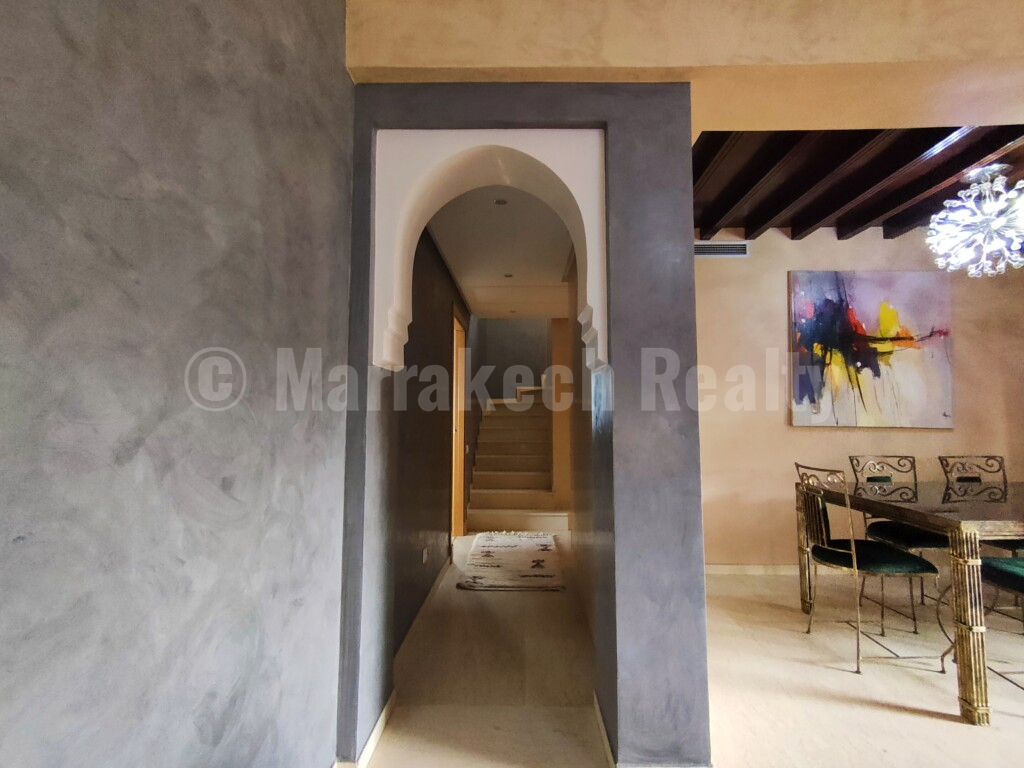 Lumineux duplex de 3 chambres à vendre à proximité du centre de Marrakech