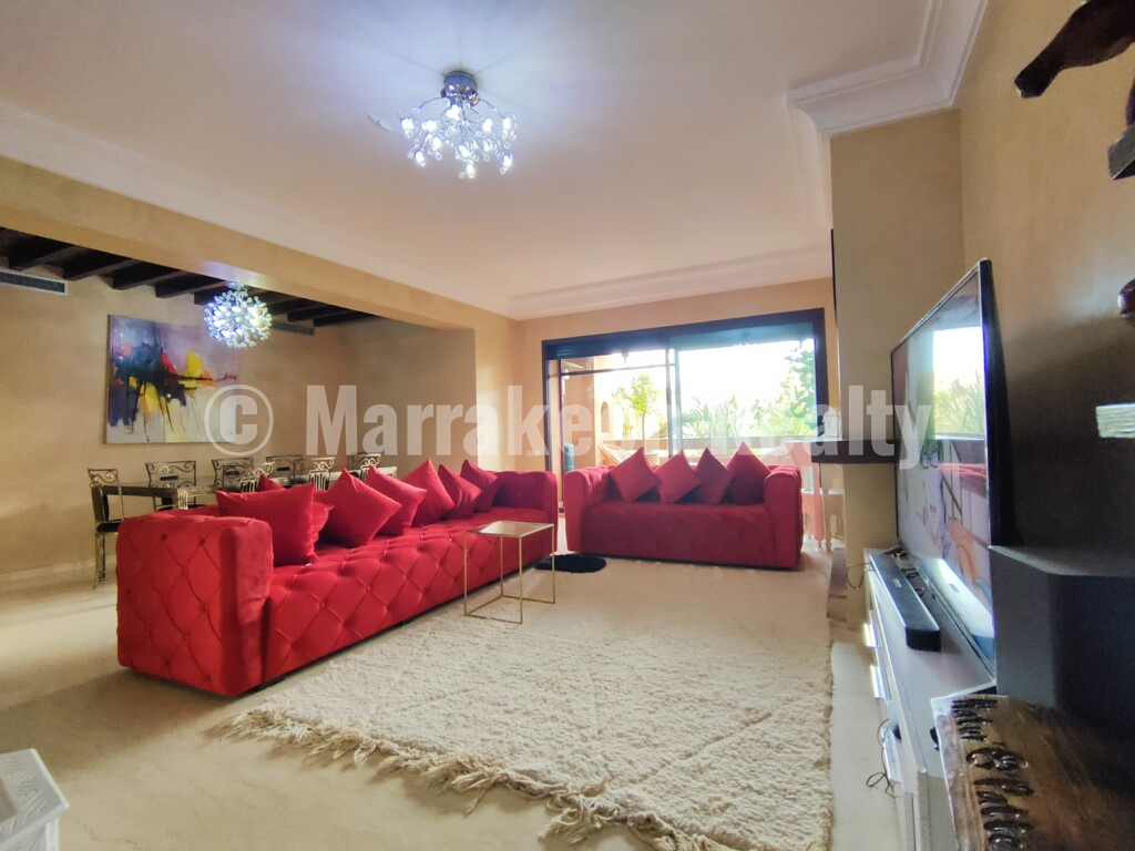 Lumineux duplex de 3 chambres à vendre à proximité du centre de Marrakech