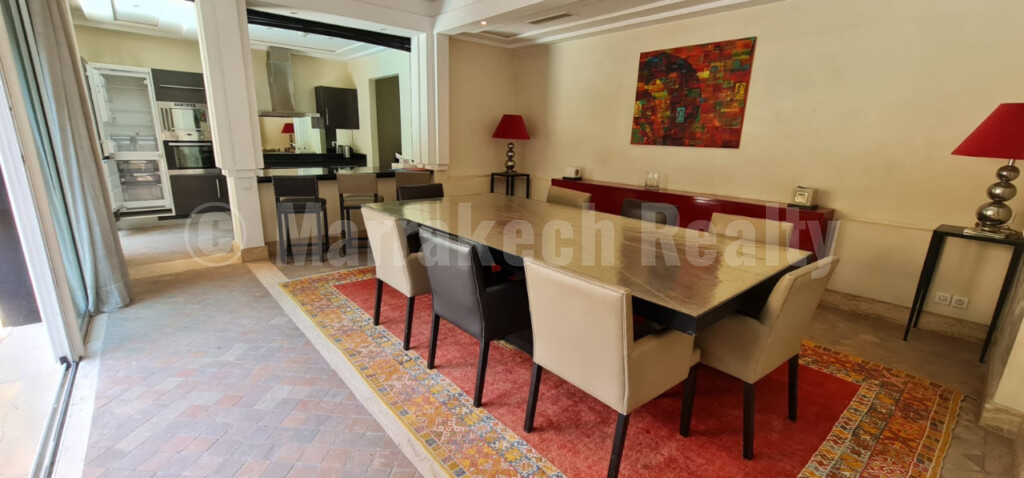 Beau Riad moderne de 4 chambres dans un domaine hôtelier exclusif