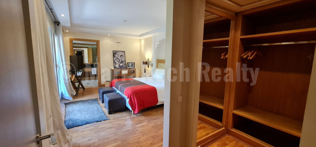 Beau Riad moderne de 4 chambres dans un domaine hôtelier exclusif