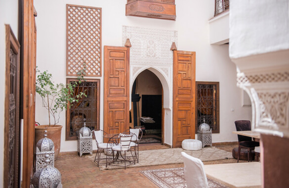 Bobo chic Riad Maison d’Hôtes de 7 chambres en Medina