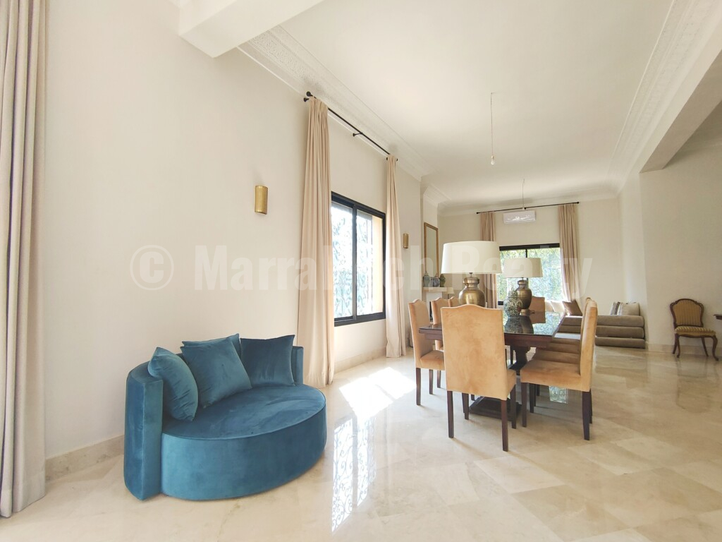 Substantial 8 bedroom villa for rent close to downtown Marrakech