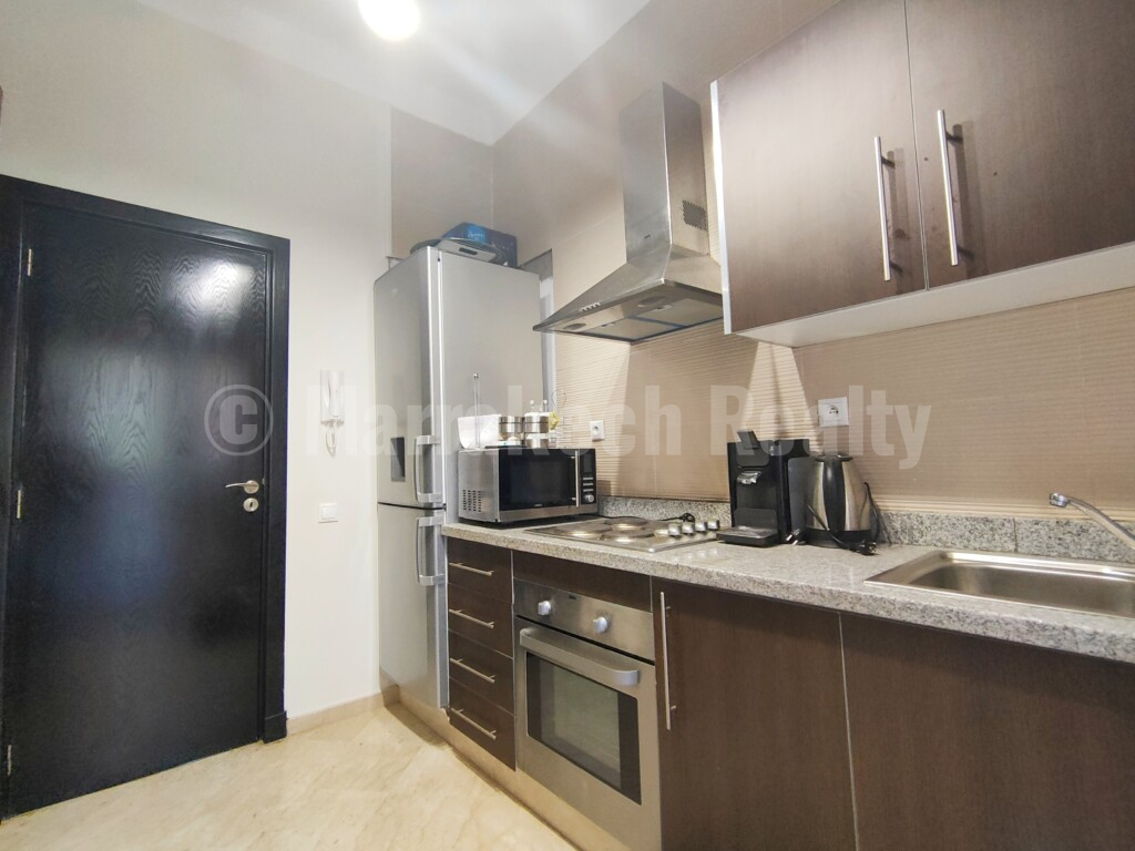 Bel appartement de 2 chambres dans une résidence avec piscine et tennis