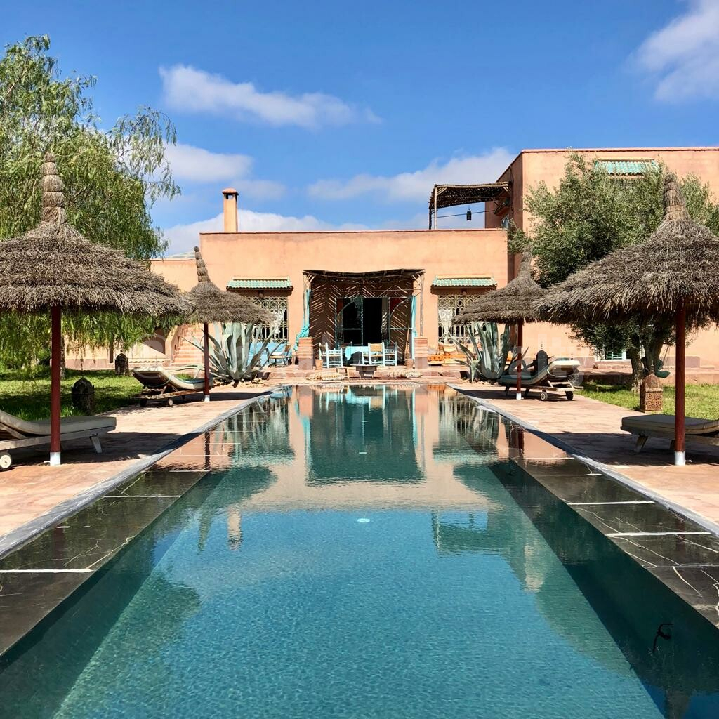 Charmante maison sur un hectare proche de Marrakech
