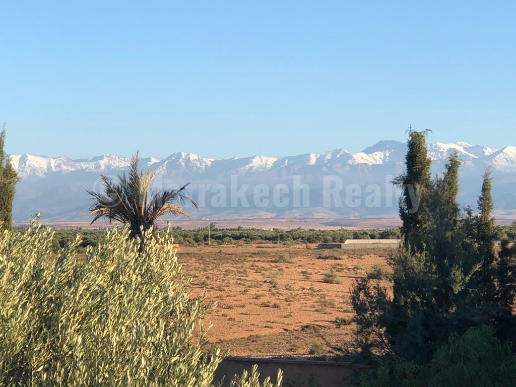 Charmante maison sur un hectare proche de Marrakech