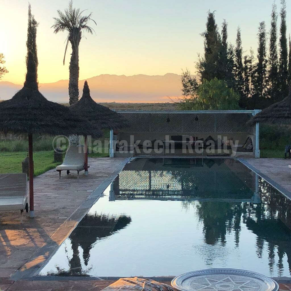 Charmante maison sur un hectare proche de Marrakech