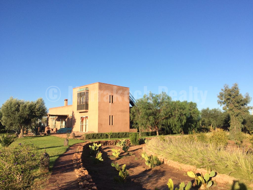 Charmante maison sur un hectare proche de Marrakech