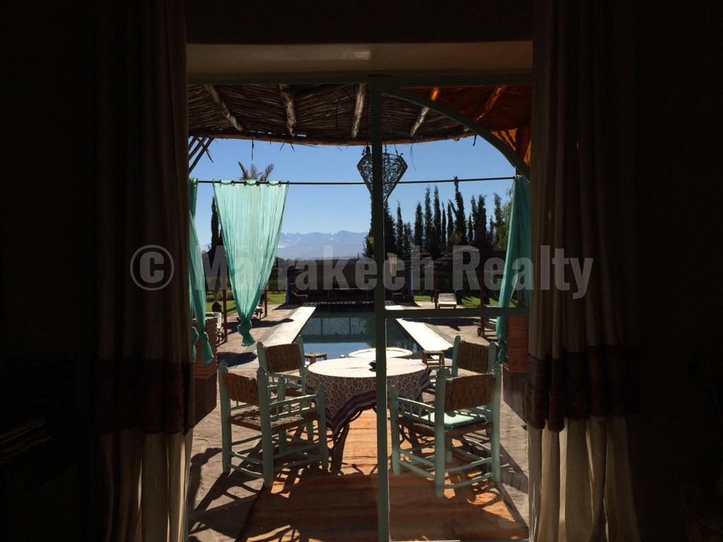 Charmante maison sur un hectare proche de Marrakech